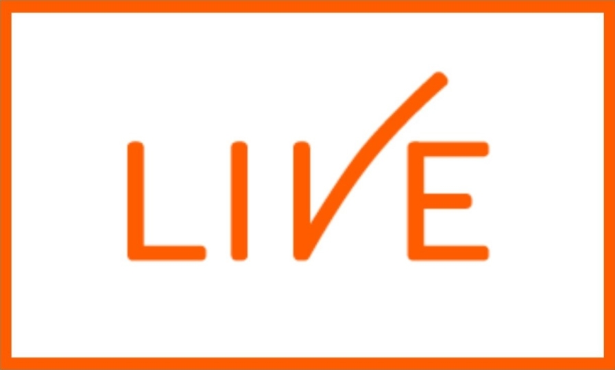 Live logo.